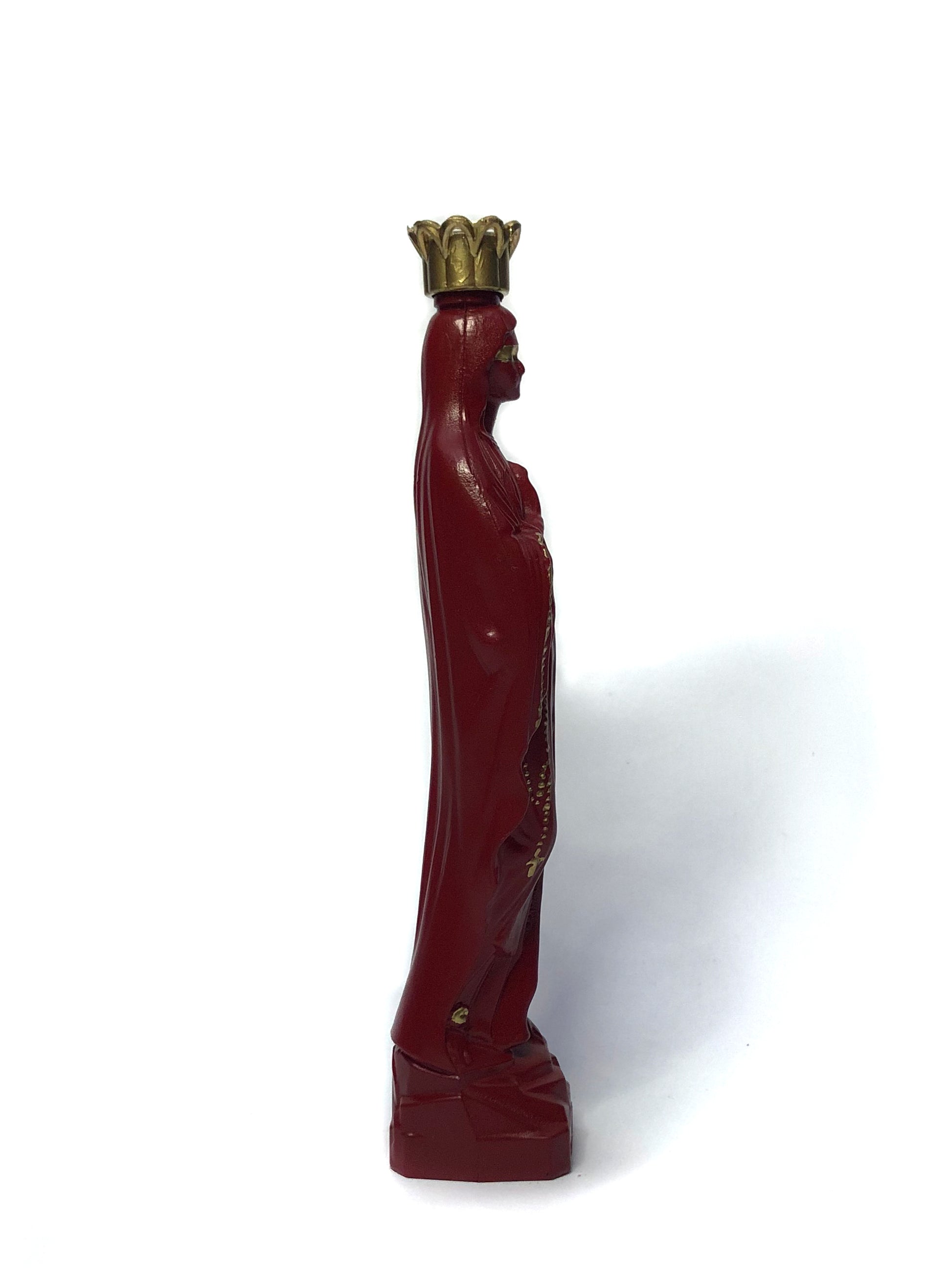 MADONNA_LOURDES_VINTAGE_RED_GOLD_FACE_ARTWORK